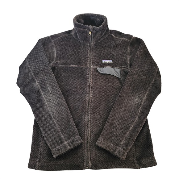 Patagonia Jackets & Blazers - Patagonia Women's Full-Zip Re-Tool Jacket Size Small Black Polartec